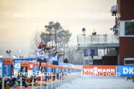 01.12.2023, Oestersund, Sweden, (SWE): Lena Haecki-Gross (SUI) - IBU World Cup Biathlon, sprint women, Oestersund (SWE). www.nordicfocus.com. © Authamayou/NordicFocus. Every downloaded picture is fee-liable.