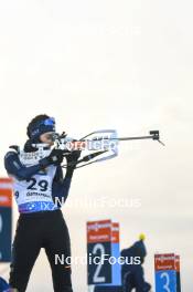 01.12.2023, Oestersund, Sweden, (SWE): Rebecca Passler (ITA) - IBU World Cup Biathlon, sprint women, Oestersund (SWE). www.nordicfocus.com. © Authamayou/NordicFocus. Every downloaded picture is fee-liable.
