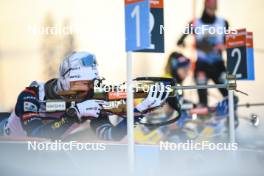 01.12.2023, Oestersund, Sweden, (SWE): Justine Braisaz-Bouchet (FRA) - IBU World Cup Biathlon, sprint women, Oestersund (SWE). www.nordicfocus.com. © Authamayou/NordicFocus. Every downloaded picture is fee-liable.