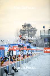 01.12.2023, Oestersund, Sweden, (SWE): Lena Haecki-Gross (SUI) - IBU World Cup Biathlon, sprint women, Oestersund (SWE). www.nordicfocus.com. © Authamayou/NordicFocus. Every downloaded picture is fee-liable.