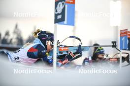 01.12.2023, Oestersund, Sweden, (SWE): Ingrid Landmark Tandrevold (NOR) - IBU World Cup Biathlon, sprint women, Oestersund (SWE). www.nordicfocus.com. © Authamayou/NordicFocus. Every downloaded picture is fee-liable.