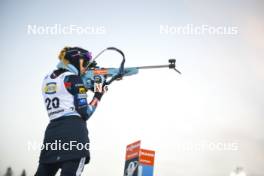 01.12.2023, Oestersund, Sweden, (SWE): Ingrid Landmark Tandrevold (NOR) - IBU World Cup Biathlon, sprint women, Oestersund (SWE). www.nordicfocus.com. © Authamayou/NordicFocus. Every downloaded picture is fee-liable.