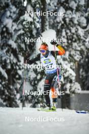 01.12.2023, Oestersund, Sweden, (SWE): Sophia Schneider (GER) - IBU World Cup Biathlon, sprint women, Oestersund (SWE). www.nordicfocus.com. © Authamayou/NordicFocus. Every downloaded picture is fee-liable.