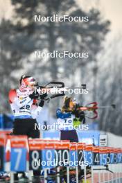 01.12.2023, Oestersund, Sweden, (SWE): Benita Peiffer (CAN) - IBU World Cup Biathlon, sprint women, Oestersund (SWE). www.nordicfocus.com. © Authamayou/NordicFocus. Every downloaded picture is fee-liable.
