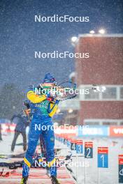24.11.2023, Oestersund, Sweden, (SWE): Martin Ponsiluoma (SWE) - IBU World Cup Biathlon, training, Oestersund (SWE). www.nordicfocus.com. © Authamayou/NordicFocus. Every downloaded picture is fee-liable.
