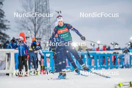 24.11.2023, Oestersund, Sweden, (SWE): Eric Perrot (FRA) - IBU World Cup Biathlon, training, Oestersund (SWE). www.nordicfocus.com. © Authamayou/NordicFocus. Every downloaded picture is fee-liable.