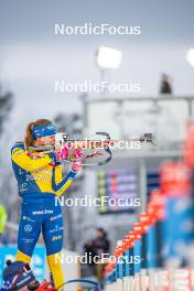 24.11.2023, Oestersund, Sweden, (SWE): Linn Persson (SWE) - IBU World Cup Biathlon, training, Oestersund (SWE). www.nordicfocus.com. © Authamayou/NordicFocus. Every downloaded picture is fee-liable.