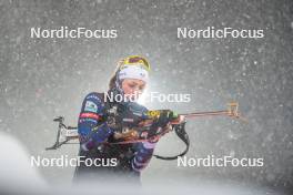 24.11.2023, Oestersund, Sweden, (SWE): Justine Braisaz-Bouchet (FRA) - IBU World Cup Biathlon, training, Oestersund (SWE). www.nordicfocus.com. © Authamayou/NordicFocus. Every downloaded picture is fee-liable.