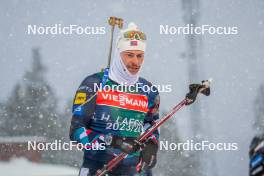 24.11.2023, Oestersund, Sweden, (SWE): Sturla Holm Laegreid (NOR) - IBU World Cup Biathlon, training, Oestersund (SWE). www.nordicfocus.com. © Authamayou/NordicFocus. Every downloaded picture is fee-liable.