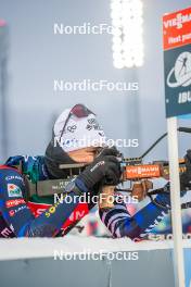 24.11.2023, Oestersund, Sweden, (SWE): Eric Perrot (FRA) - IBU World Cup Biathlon, training, Oestersund (SWE). www.nordicfocus.com. © Authamayou/NordicFocus. Every downloaded picture is fee-liable.