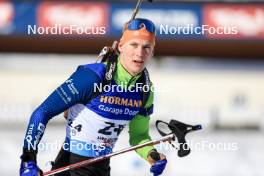 09.12.2023, Hochfilzen, Austria (AUT): Anton Vidmar (SLO) - IBU World Cup Biathlon, pursuit men, Hochfilzen (AUT). www.nordicfocus.com. © Manzoni/NordicFocus. Every downloaded picture is fee-liable.