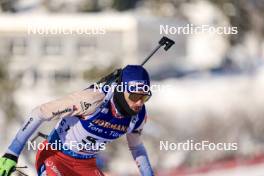 09.12.2023, Hochfilzen, Austria (AUT): Jeremy Finello (SUI) - IBU World Cup Biathlon, pursuit men, Hochfilzen (AUT). www.nordicfocus.com. © Manzoni/NordicFocus. Every downloaded picture is fee-liable.