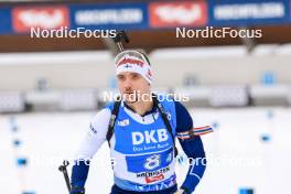 10.12.2023, Hochfilzen, Austria (AUT): Joni Mustonen (FIN) - IBU World Cup Biathlon, relay men, Hochfilzen (AUT). www.nordicfocus.com. © Manzoni/NordicFocus. Every downloaded picture is fee-liable.