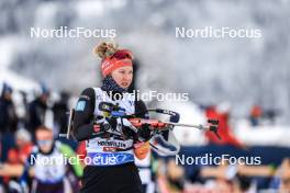 08.12.2023, Hochfilzen, Austria (AUT): Selina Grotian (GER) - IBU World Cup Biathlon, sprint women, Hochfilzen (AUT). www.nordicfocus.com. © Manzoni/NordicFocus. Every downloaded picture is fee-liable.