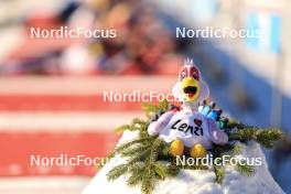 16.12.2023, Lenzerheide, Switzerland (SUI): Event Feature: Lenzi mascotte - IBU World Cup Biathlon, pursuit women, Lenzerheide (SUI). www.nordicfocus.com. © Manzoni/NordicFocus. Every downloaded picture is fee-liable.