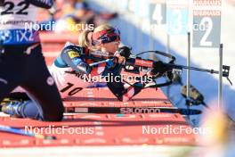 16.12.2023, Lenzerheide, Switzerland (SUI): Juni Arnekleiv (NOR) - IBU World Cup Biathlon, pursuit women, Lenzerheide (SUI). www.nordicfocus.com. © Manzoni/NordicFocus. Every downloaded picture is fee-liable.