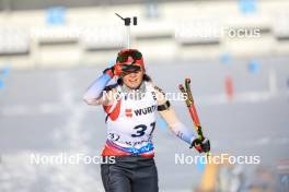 16.12.2023, Lenzerheide, Switzerland (SUI): Lea Meier (SUI) - IBU World Cup Biathlon, pursuit women, Lenzerheide (SUI). www.nordicfocus.com. © Manzoni/NordicFocus. Every downloaded picture is fee-liable.