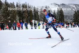 15.12.2023, Lenzerheide, Switzerland (SUI): Endre Stroemsheim (NOR) - IBU World Cup Biathlon, sprint men, Lenzerheide (SUI). www.nordicfocus.com. © Manzoni/NordicFocus. Every downloaded picture is fee-liable.