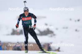 13.12.2023, Lenzerheide, Switzerland (SUI): Johannes Dale-Skjevdal (NOR) - IBU World Cup Biathlon, training, Lenzerheide (SUI). www.nordicfocus.com. © Manzoni/NordicFocus. Every downloaded picture is fee-liable.