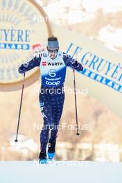 06.01.2023, Val di Fiemme, Italy (ITA): Kevin Bolger (USA) - FIS world cup cross-country, tour de ski, individual sprint, Val di Fiemme (ITA). www.nordicfocus.com. © Barbieri/NordicFocus. Every downloaded picture is fee-liable.