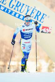 06.01.2023, Val di Fiemme, Italy (ITA): Johan Haeggstroem (SWE) - FIS world cup cross-country, tour de ski, individual sprint, Val di Fiemme (ITA). www.nordicfocus.com. © Barbieri/NordicFocus. Every downloaded picture is fee-liable.