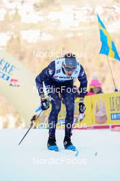 06.01.2023, Val di Fiemme, Italy (ITA): Kevin Bolger (USA) - FIS world cup cross-country, tour de ski, individual sprint, Val di Fiemme (ITA). www.nordicfocus.com. © Barbieri/NordicFocus. Every downloaded picture is fee-liable.