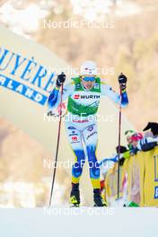 06.01.2023, Val di Fiemme, Italy (ITA): William Poromaa (SWE) - FIS world cup cross-country, tour de ski, individual sprint, Val di Fiemme (ITA). www.nordicfocus.com. © Barbieri/NordicFocus. Every downloaded picture is fee-liable.