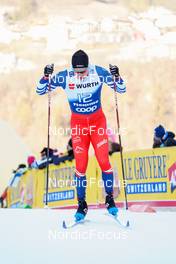 06.01.2023, Val di Fiemme, Italy (ITA): Michal Novak (CZE) - FIS world cup cross-country, tour de ski, individual sprint, Val di Fiemme (ITA). www.nordicfocus.com. © Barbieri/NordicFocus. Every downloaded picture is fee-liable.