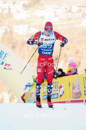 06.01.2023, Val di Fiemme, Italy (ITA): Simen Hegstad Krueger (NOR) - FIS world cup cross-country, tour de ski, individual sprint, Val di Fiemme (ITA). www.nordicfocus.com. © Barbieri/NordicFocus. Every downloaded picture is fee-liable.