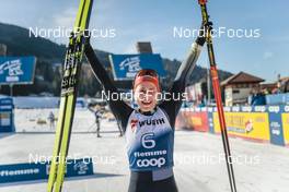 07.01.2023, Val di Fiemme, Italy (ITA): Katharina Hennig (GER) - FIS world cup cross-country, tour de ski, mass, Val di Fiemme (ITA). www.nordicfocus.com. © Modica/NordicFocus. Every downloaded picture is fee-liable.