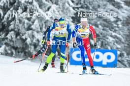 27.01.2023, Les Rousses, France (FRA): Mathieu Goalabre (FRA) - FIS world cup cross-country, 10km, Les Rousses (FRA). www.nordicfocus.com. © Authamayou/NordicFocus. Every downloaded picture is fee-liable.