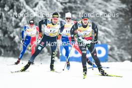 27.01.2023, Les Rousses, France (FRA): Davide Graz (ITA) - FIS world cup cross-country, 10km, Les Rousses (FRA). www.nordicfocus.com. © Authamayou/NordicFocus. Every downloaded picture is fee-liable.