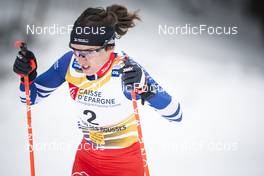 27.01.2023, Les Rousses, France (FRA): Katerina Razymova (CZE) - FIS world cup cross-country, 10km, Les Rousses (FRA). www.nordicfocus.com. © Thibaut/NordicFocus. Every downloaded picture is fee-liable.