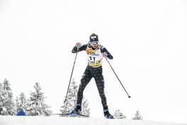 27.01.2023, Les Rousses, France (FRA): Jessie Diggins (USA) - FIS world cup cross-country, 10km, Les Rousses (FRA). www.nordicfocus.com. © Authamayou/NordicFocus. Every downloaded picture is fee-liable.