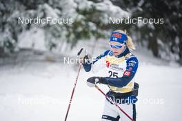 27.01.2023, Les Rousses, France (FRA): Anne Kyllonen (FIN) - FIS world cup cross-country, 10km, Les Rousses (FRA). www.nordicfocus.com. © Thibaut/NordicFocus. Every downloaded picture is fee-liable.