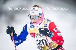 27.01.2023, Les Rousses, France (FRA): Coralie Bentz (FRA) - FIS world cup cross-country, 10km, Les Rousses (FRA). www.nordicfocus.com. © Thibaut/NordicFocus. Every downloaded picture is fee-liable.