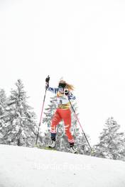 27.01.2023, Les Rousses, France (FRA): Katerina Janatova (CZE) - FIS world cup cross-country, 10km, Les Rousses (FRA). www.nordicfocus.com. © Authamayou/NordicFocus. Every downloaded picture is fee-liable.