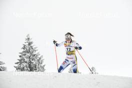 27.01.2023, Les Rousses, France (FRA): Elina Roennlund (SWE) - FIS world cup cross-country, 10km, Les Rousses (FRA). www.nordicfocus.com. © Authamayou/NordicFocus. Every downloaded picture is fee-liable.