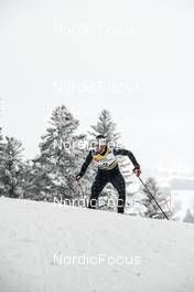 27.01.2023, Les Rousses, France (FRA): Julia Kern (USA) - FIS world cup cross-country, 10km, Les Rousses (FRA). www.nordicfocus.com. © Authamayou/NordicFocus. Every downloaded picture is fee-liable.