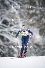 27.01.2023, Les Rousses, France (FRA): Julia Kern (USA) - FIS world cup cross-country, 10km, Les Rousses (FRA). www.nordicfocus.com. © Thibaut/NordicFocus. Every downloaded picture is fee-liable.