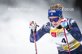 27.01.2023, Les Rousses, France (FRA): Alayna Sonnesyn (USA) - FIS world cup cross-country, 10km, Les Rousses (FRA). www.nordicfocus.com. © Thibaut/NordicFocus. Every downloaded picture is fee-liable.