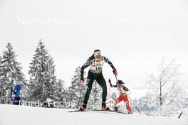 27.01.2023, Les Rousses, France (FRA): Rosie Brennan (USA) - FIS world cup cross-country, 10km, Les Rousses (FRA). www.nordicfocus.com. © Authamayou/NordicFocus. Every downloaded picture is fee-liable.