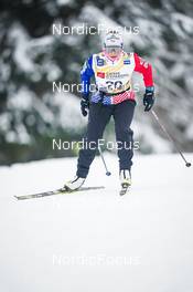 27.01.2023, Les Rousses, France (FRA): Coralie Bentz (FRA) - FIS world cup cross-country, 10km, Les Rousses (FRA). www.nordicfocus.com. © Thibaut/NordicFocus. Every downloaded picture is fee-liable.