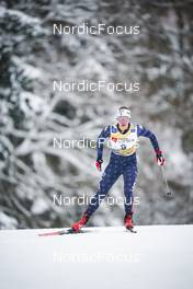 27.01.2023, Les Rousses, France (FRA): Julia Kern (USA) - FIS world cup cross-country, 10km, Les Rousses (FRA). www.nordicfocus.com. © Thibaut/NordicFocus. Every downloaded picture is fee-liable.