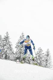 27.01.2023, Les Rousses, France (FRA): Kamila Makhmutova (KAZ) - FIS world cup cross-country, 10km, Les Rousses (FRA). www.nordicfocus.com. © Authamayou/NordicFocus. Every downloaded picture is fee-liable.