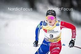 27.01.2023, Les Rousses, France (FRA): Juliette Ducordeau (FRA) - FIS world cup cross-country, 10km, Les Rousses (FRA). www.nordicfocus.com. © Thibaut/NordicFocus. Every downloaded picture is fee-liable.