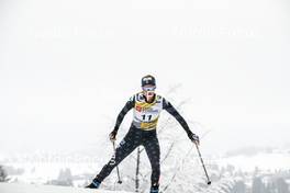 27.01.2023, Les Rousses, France (FRA): Jessie Diggins (USA) - FIS world cup cross-country, 10km, Les Rousses (FRA). www.nordicfocus.com. © Authamayou/NordicFocus. Every downloaded picture is fee-liable.