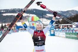 03.02.2023, Toblach, Italy (ITA): Jonna Sundling (SWE) - FIS world cup cross-country, individual sprint, Toblach (ITA). www.nordicfocus.com. © Modica/NordicFocus. Every downloaded picture is fee-liable.