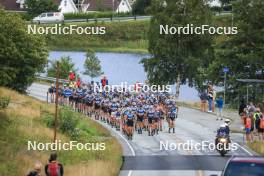 03.08.2023, Sandnes, Norway (NOR): Event Feature: Elite Men group - BLINK23 Festival Cross-Country - Sandnes (NOR). www.nordicfocus.com. © Manzoni/NordicFocus. Every downloaded picture is fee-liable.
