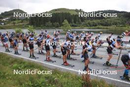 03.08.2023, Sandnes, Norway (NOR): Event Feature: Group of men elite athletes - BLINK23 Festival Cross-Country - Sandnes (NOR). www.nordicfocus.com. © Manzoni/NordicFocus. Every downloaded picture is fee-liable.